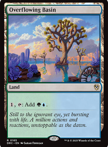 Overflowing Basin Aetherdrift Commander