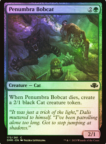 Penumbra Bobcat Dominaria Remastered (Foil)