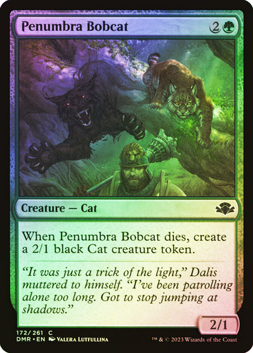Penumbra Bobcat Dominaria Remastered (Foil)