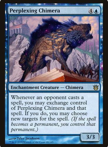 Version en Español Perplexing Chimera Born of the Gods