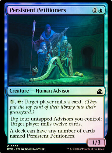 Persistent Petitioners Ravnica Remastered (Foil)