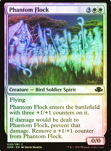 Phantom Flock Dominaria Remastered (Foil)