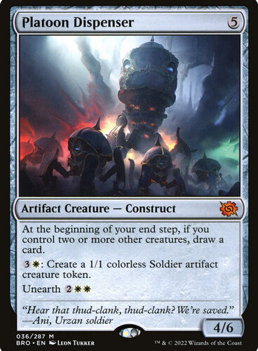 Version en EspañolPlatoon Dispenser The Brothers' War