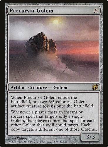 Precursor Golem Scars of Mirrodin