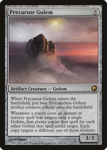Precursor Golem Scars of Mirrodin