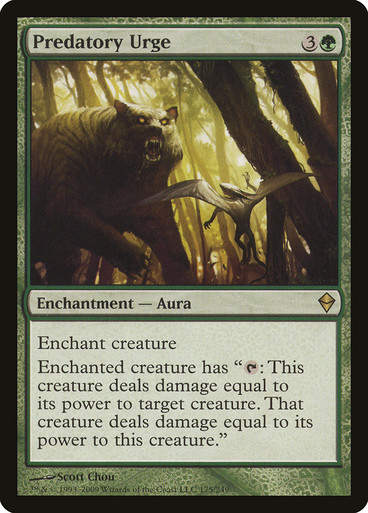 Predatory Urge Zendikar
