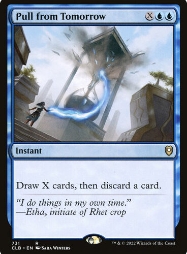 Pull from Tomorrow Commander Legends: Baldur's Gate