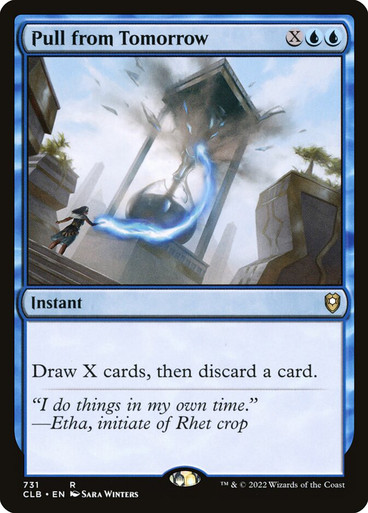 Pull from Tomorrow Commander Legends: Baldur's Gate