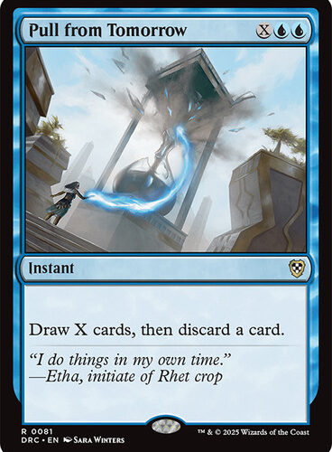 Pull from Tomorrow Aetherdrift Commander