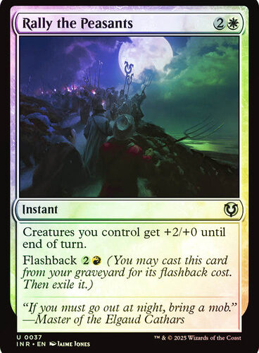 Rally the Peasants Innistrad Remastered (Foil)