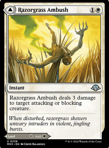 Razorgrass Ambush // Razorgrass Field Modern Horizons 3