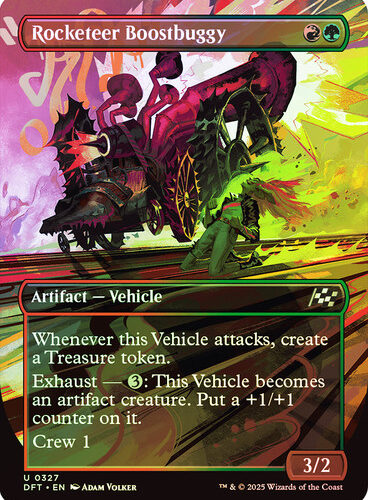 RocketeerBoostbuggy327__61035 Rocketeer Boostbuggy (Borderless) Aetherdrift (Foil)