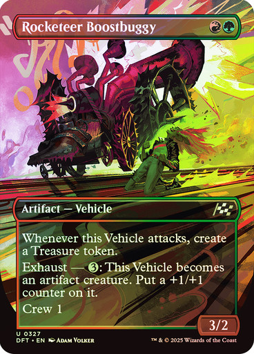 Rocketeer Boostbuggy (Borderless) Aetherdrift (Foil)