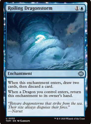 RoilingDragonstorm__80112 Roiling Dragonstorm Tarkir: Dragonstorm foil