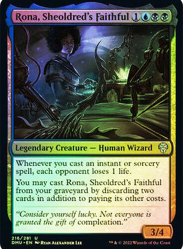 RonaSheoldredsFaithful__85996 Rona, Sheoldred's Faithful Dominaria United (Foil)