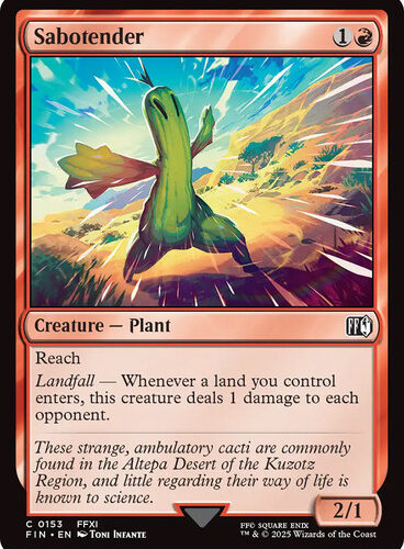 Sabotender FINAL FANTASY