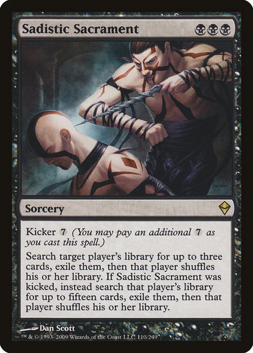 Sadistic Sacrament Zendikar