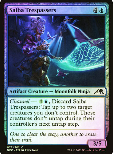 Saiba Trespassers Kamigawa: Neon Dynasty (Foil)