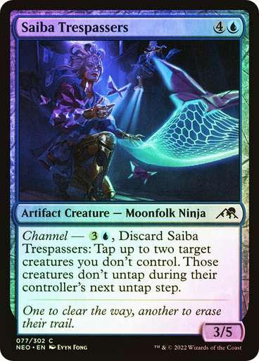 Saiba Trespassers Kamigawa: Neon Dynasty (Foil)