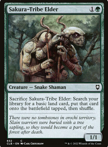 Sakura-Tribe Elder Commander Legends: Baldur's Gate