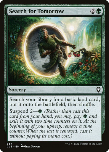 Search for Tomorrow Commander Legends: Baldur's Gate