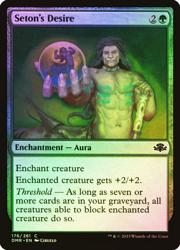 SetonsDesire__02255 Seton's Desire Dominaria Remastered (Foil)