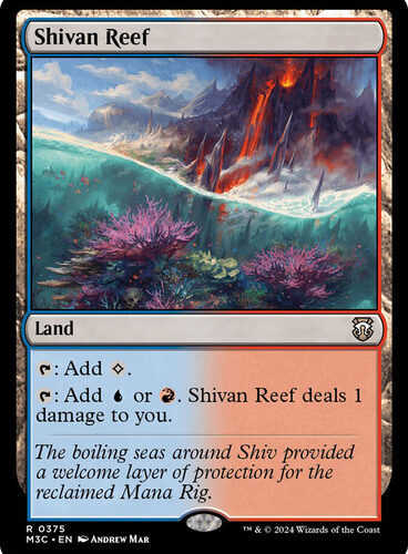 Shivan Reef Modern Horizons 3 Commander