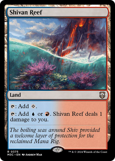 Shivan Reef Modern Horizons 3 Commander