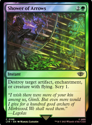 Shower of Arrows The Lord of the Rings (Foil)
