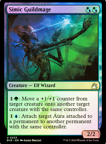 Simic Guildmage Ravnica Remastered (Foil)