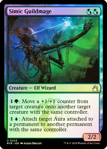 Simic Guildmage Ravnica Remastered (Foil)