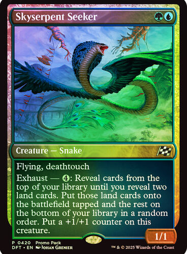 Skyserpent Seeker (Promo Pack) (Aetherdrift) Promo: General (Foil)