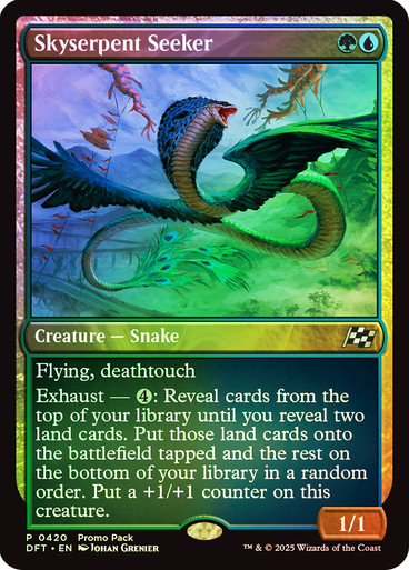 Skyserpent Seeker (Promo Pack) (Aetherdrift) Promo: General (Foil)