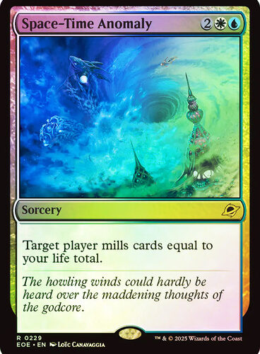 Space-Time Anomaly Edge of Eternities (Foil)