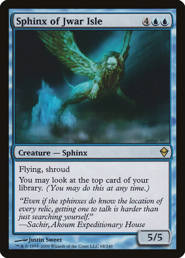 Sphinx of Jwar Isle Zendikar