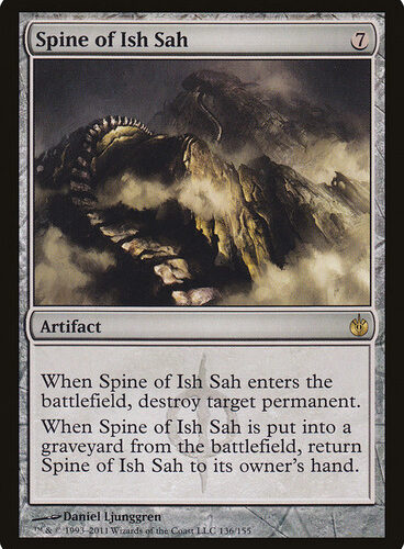 Spine of Ish Sah Mirrodin Besieged