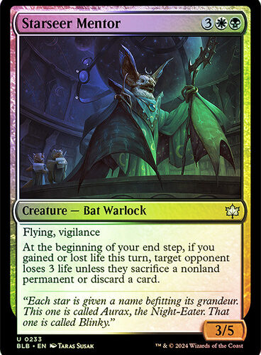 Starseer Mentor Bloomburrow (Foil)