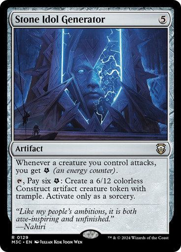 Stone Idol Generator Modern Horizons 3 Commander