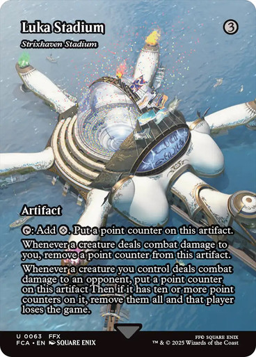 Strixhaven Stadium (Luka Stadium) (Borderless) FINAL FANTASY Through the Ages