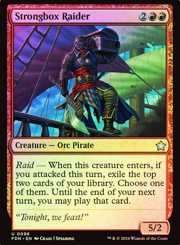 Strongbox Raider Foundations (Foil)