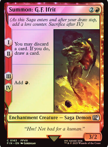 Summon: G.F. Ifrit FINAL FANTASY (Foil)