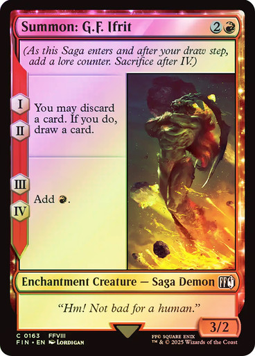 Summon: G.F. Ifrit FINAL FANTASY (Foil)