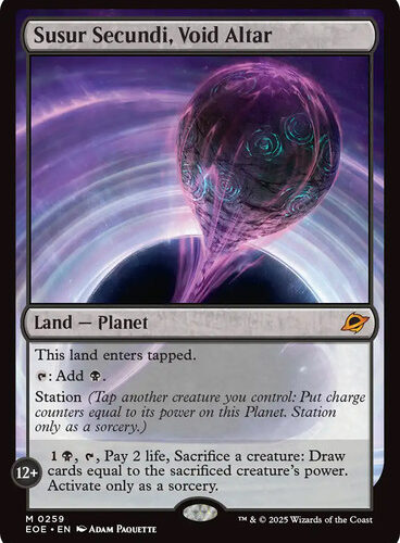 Susur Secundi, Void Altar Edge of Eternities