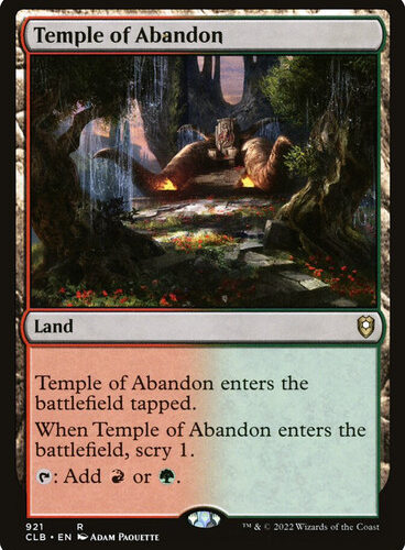 TempleOfAbandon__18891 Temple of Abandon Commander Legends: Baldur's Gate