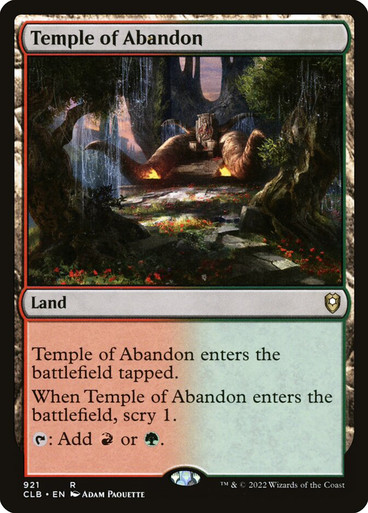 TempleOfAbandon__18891 Temple of Abandon Commander Legends: Baldur's Gate