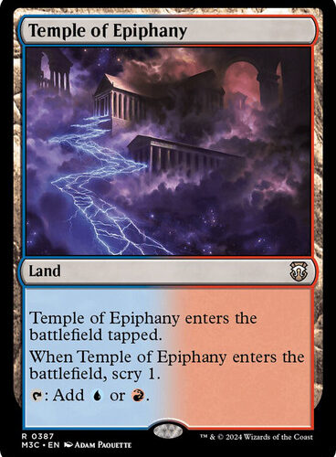 TempleOfEpiphany__27829 Temple of Epiphany Modern Horizons 3 Commander