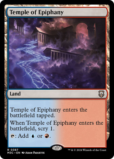 TempleOfEpiphany__27829 Temple of Epiphany Modern Horizons 3 Commander