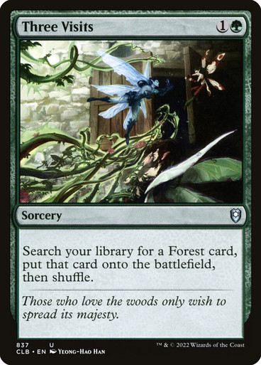 Three Visits Commander Legends: Baldur's Gate