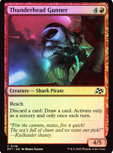 ThunderheadGunner__88531 Thunderhead Gunner Aetherdrift (Foil)