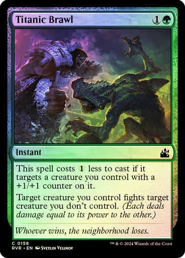 Titanic Brawl Ravnica Remastered (Foil)